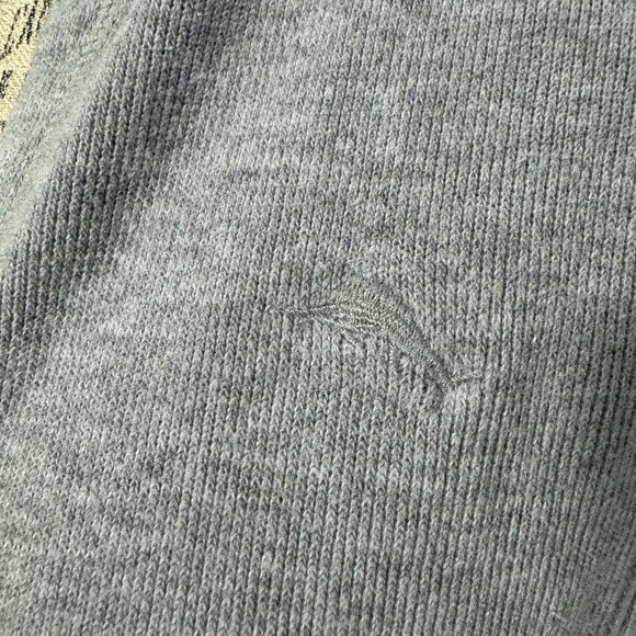 Tommy Bahama Womens Aruba Full Zip Vest Size M Gray Micro Ribbed Soft Stretch - Picture 3 of 10